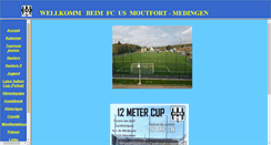 Desktop Screenshot of fcmoutfortmedingen.com